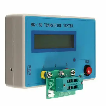 

MK-168 Transistor Tester Diode Triode ESR RLC LCR Meter NPN PNP MOS ST