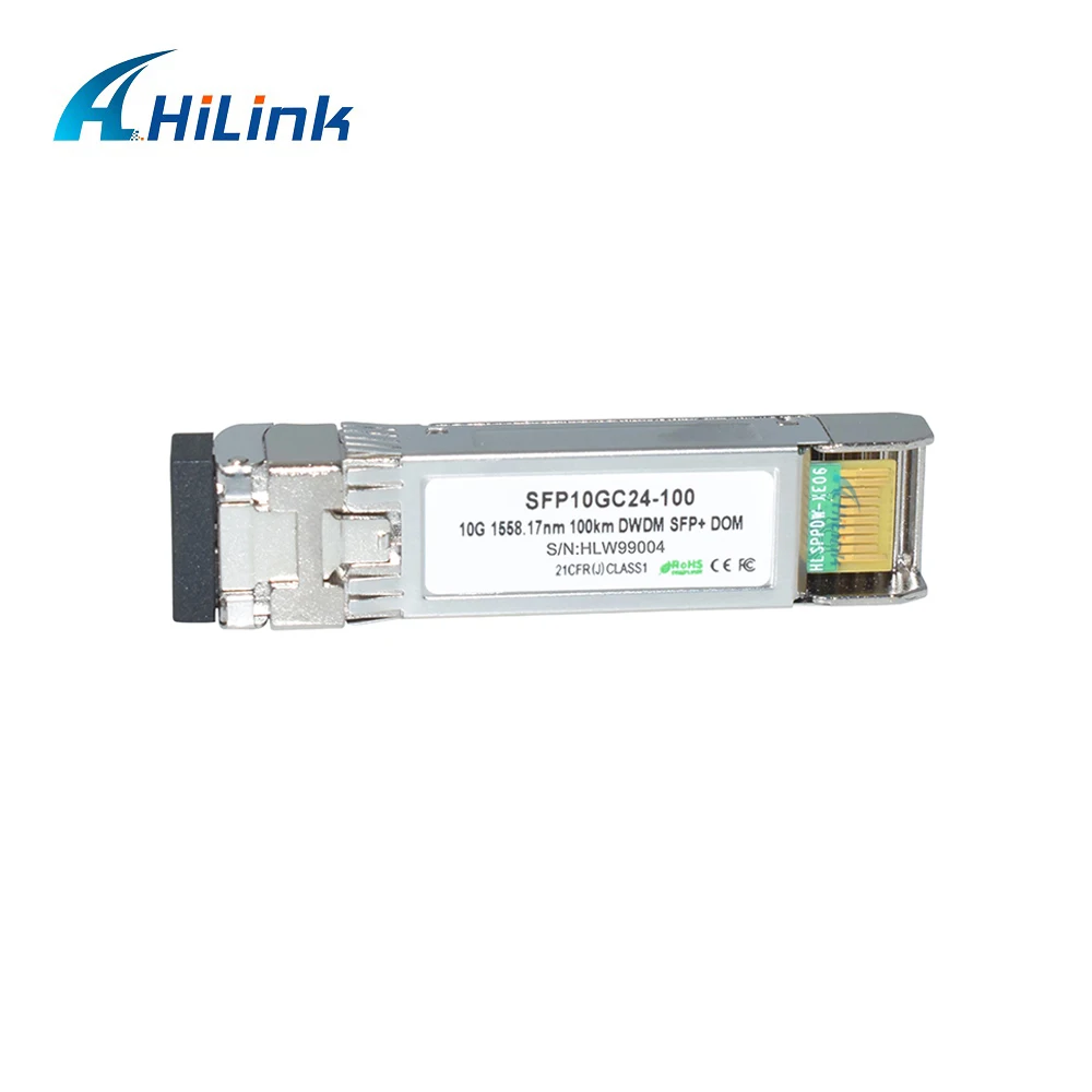 DHL! Дуплекс LC 10G CH17-CH61(C Band C17-C61) 15xx. xxnm 80 км DOM DWDM SFP