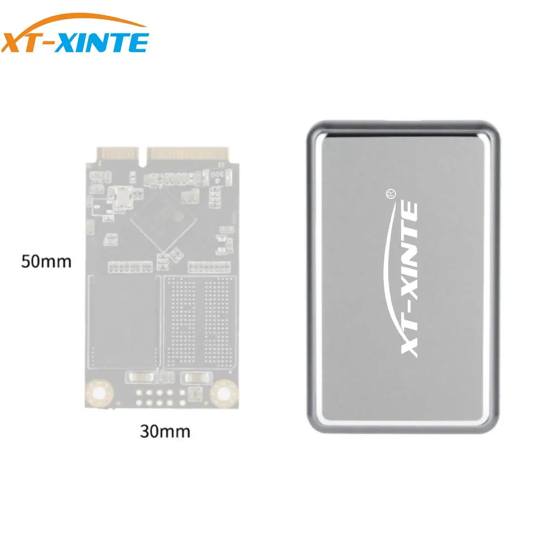 Beste Mini Msata Type C Ssd Behuizing M.2 M Key USB3.1 10 Gbps High Speed Usb C Hard drive Disk Case Ondersteuning 1 Tb Voor Windows Linux Mac
