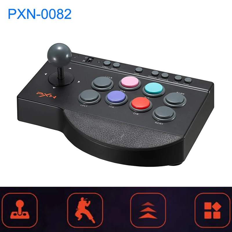 

PXN 0082 Game Joystick Controller USB Wired Gaming Controller Arcade Joystick Gamepad For Pc Ps3 Ps4 XBOX ONE Joystick Wholesale