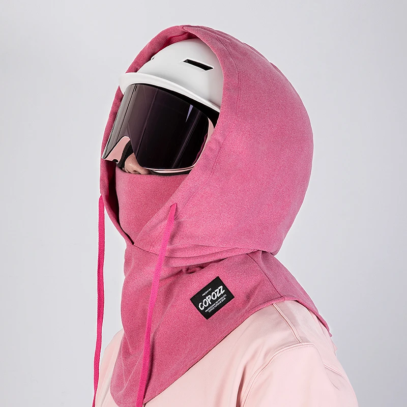 COPOZZ  Winter Ski Mask Cycling Skiing Thermal Fleece Mask Outdoor Sport Windproof Cycling Headgear Balaclava Half Face Mask 4