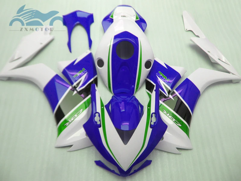Красный белый впрыска обтекателя комплект Подходит для Honda CBR1000RR 2012- CBR 1000RR 12-15 ABS пластик спортивный обтекатель комплекты кузова kk02