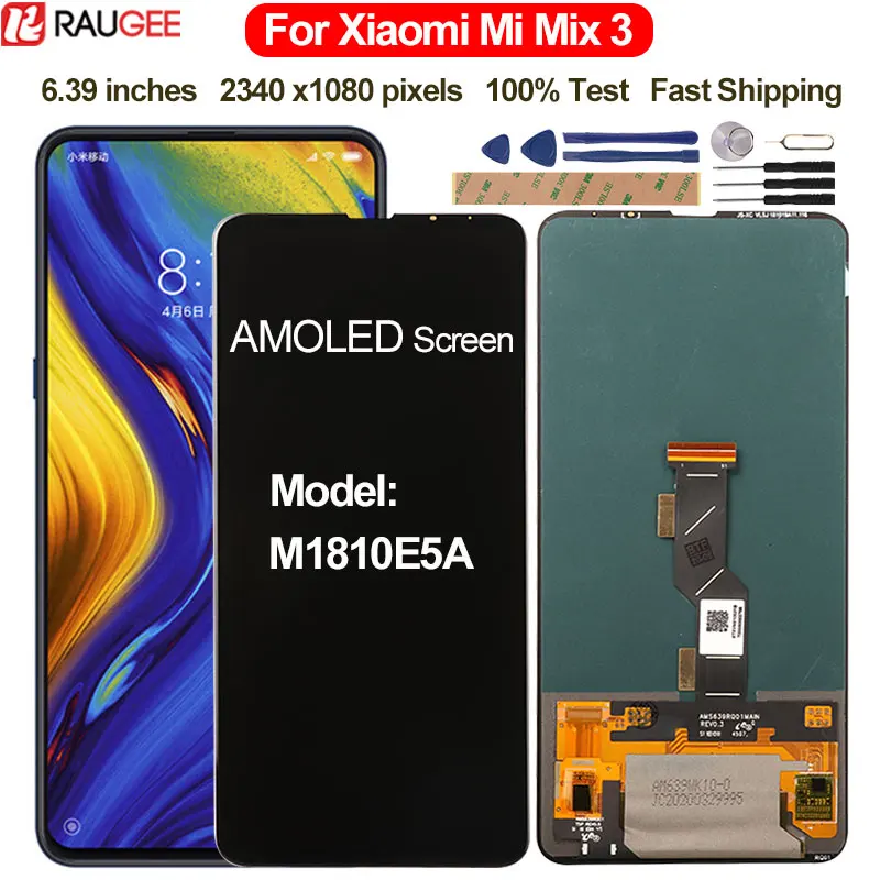 AMOLED LCD Display For Xiaomi Mi Mix 3 LCD Screen