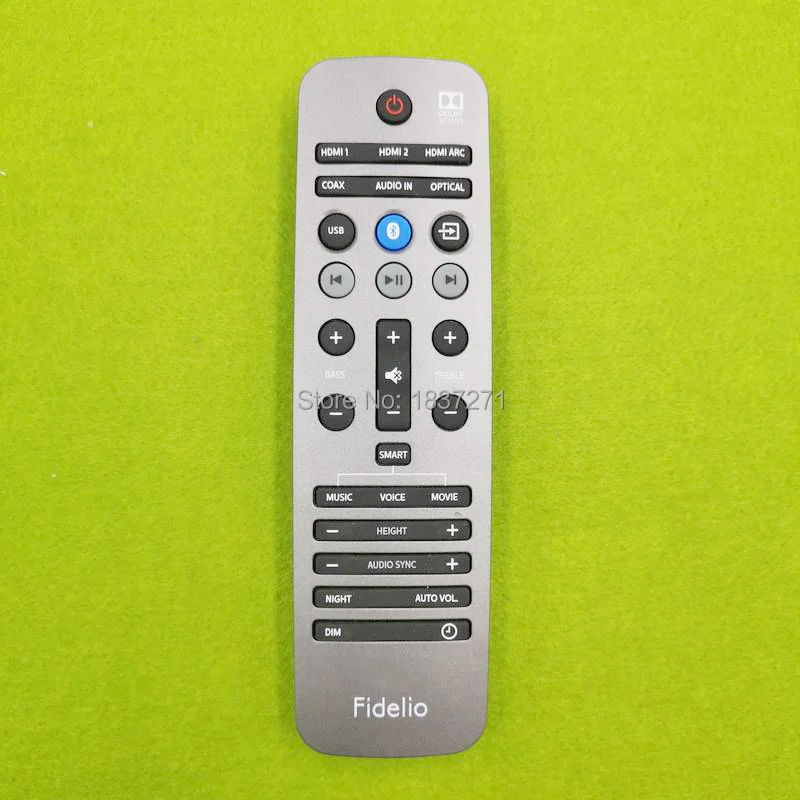 Telecomando Originale Per Philips Fedeltà Skyquake B8 Soundbar Speaker System