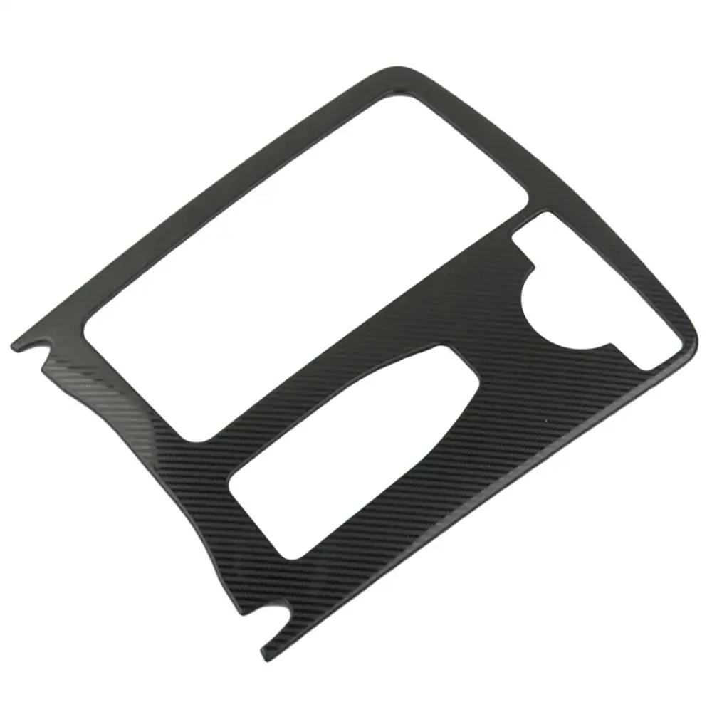 Автомобильный держатель для правого стакана воды панель крышка Накладка рамка для салона автомобиля Шестерня для Mercedes Benz C Class C180 C200 автостайлинг - Название цвета: Black Right