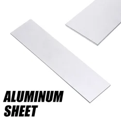 Plaque Plate en aluminium 6061, épaisseur 3mm, 200x50x3mm, 1 pièce, pour bricolage, avec résistance à l'usure, pour pièces de machines 
