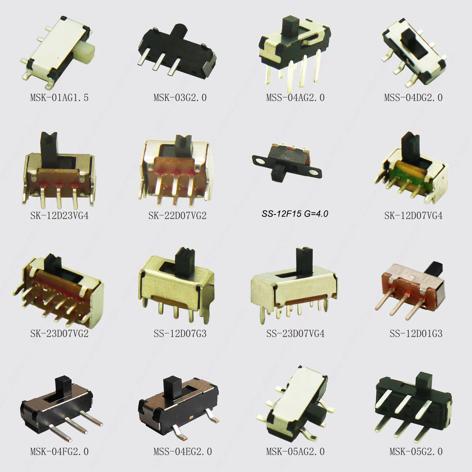 Horizontal Micro Slide Switch | Micro Miniature Slide Switch - 20pcs Mini  Switch - Aliexpress