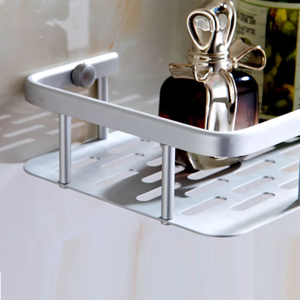 

Aluminium Bathroom Shower Storage Shelf Caddy Basket Tidy Organizer Rack Brand New And High Quality