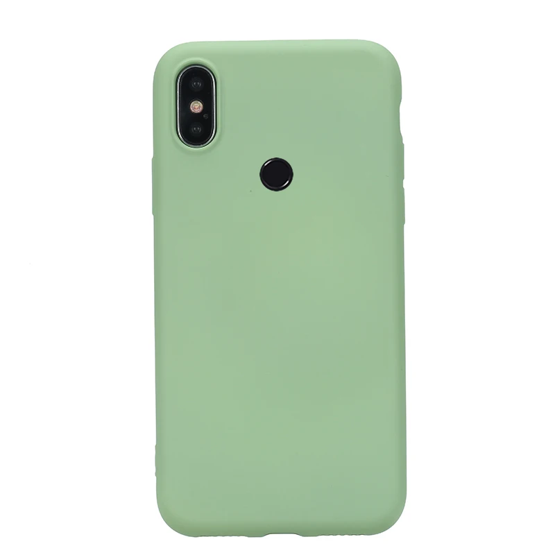 Green Чехол для Xiaomi mi A2 Lite жидкий силиконовый чехол Xiomi mi A2Lite A2Lite mi A2 светильник Xiao mi A2 защитный чехол для телефона - Цвет: Green