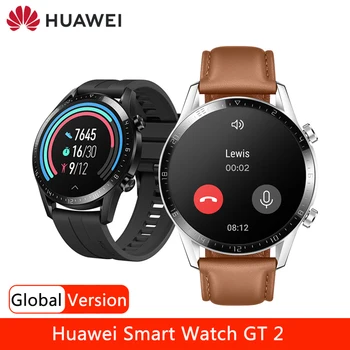 

HUAWEI Watch GT 2 GT2 Smart Watch Blood Oxygen SmartWatch 14 Day Battery Bluetooth Phone Call Heart Rate Tracker for Android IOS