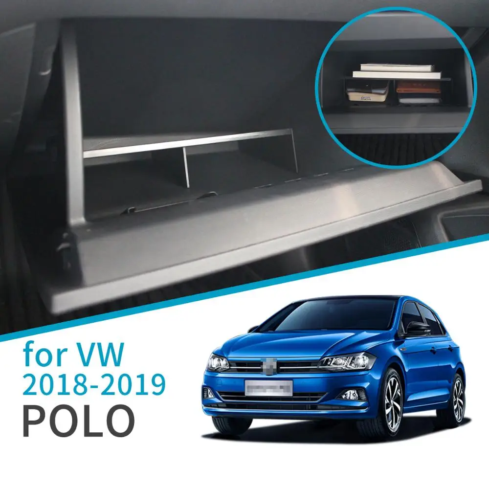 Smabee Car Glove Box Storage for Volkswagen Polo 2018 -2021 Accessories Central Console Tidying Co-pilot | Автомобили и мотоциклы
