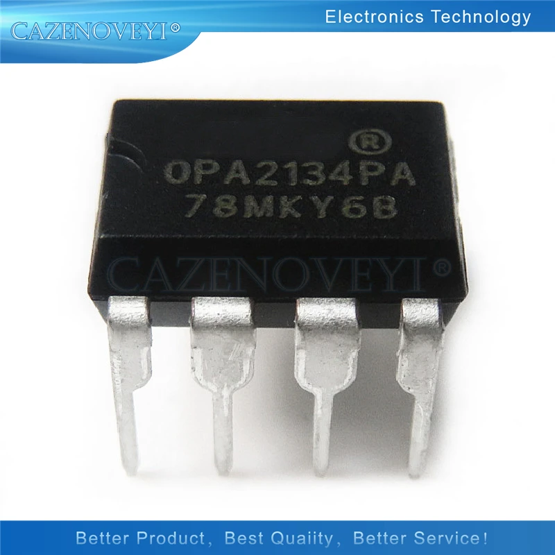 1pcs/lot OPA2134PA OPA2134 DIP-8 In Stock | Электронные компоненты и принадлежности