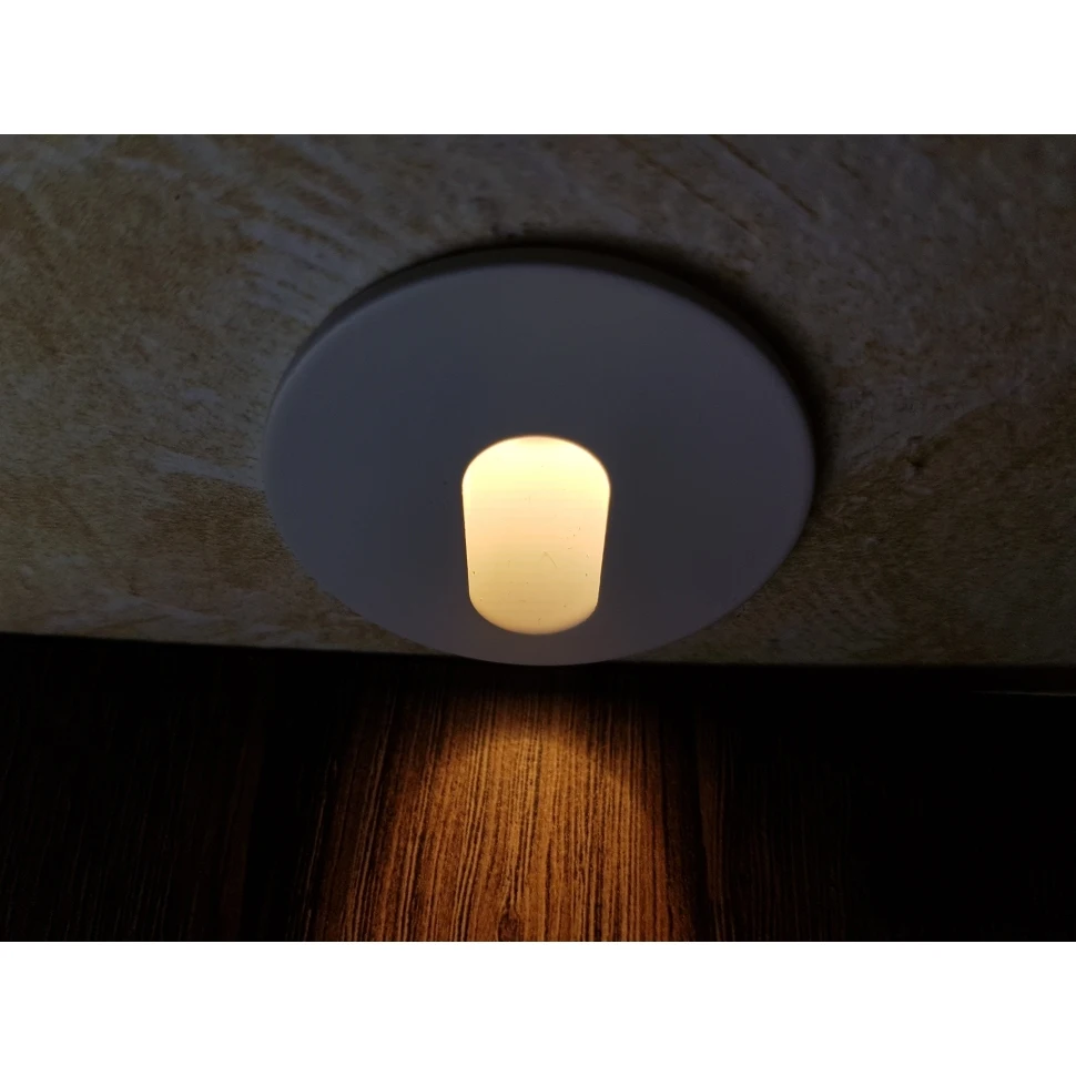 Recessed LED downlight for backlight stages stair Integrator IT 010 Direct Black