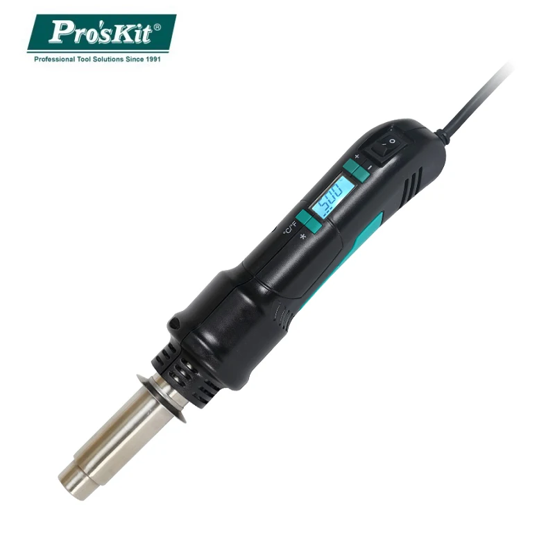 Pro'sKit Φ 300W ЖК-дисплей с регулируемой температурой горячего воздуха SMD