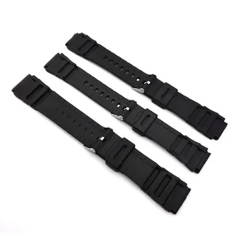 

Silicone Rubber Watch Strap Band Deployment Buckle Diver Waterproof 18mm - 22mm
