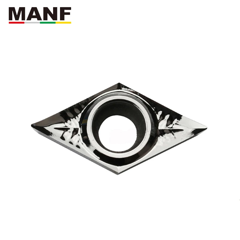 MANF алюминиевые твердосплавные вставки DCGT070202 DCGT070204 в токарных инструментах токарные Фрезы с ЧПУ токарные фрезы Токарные инструменты для S10K-SDUCR07