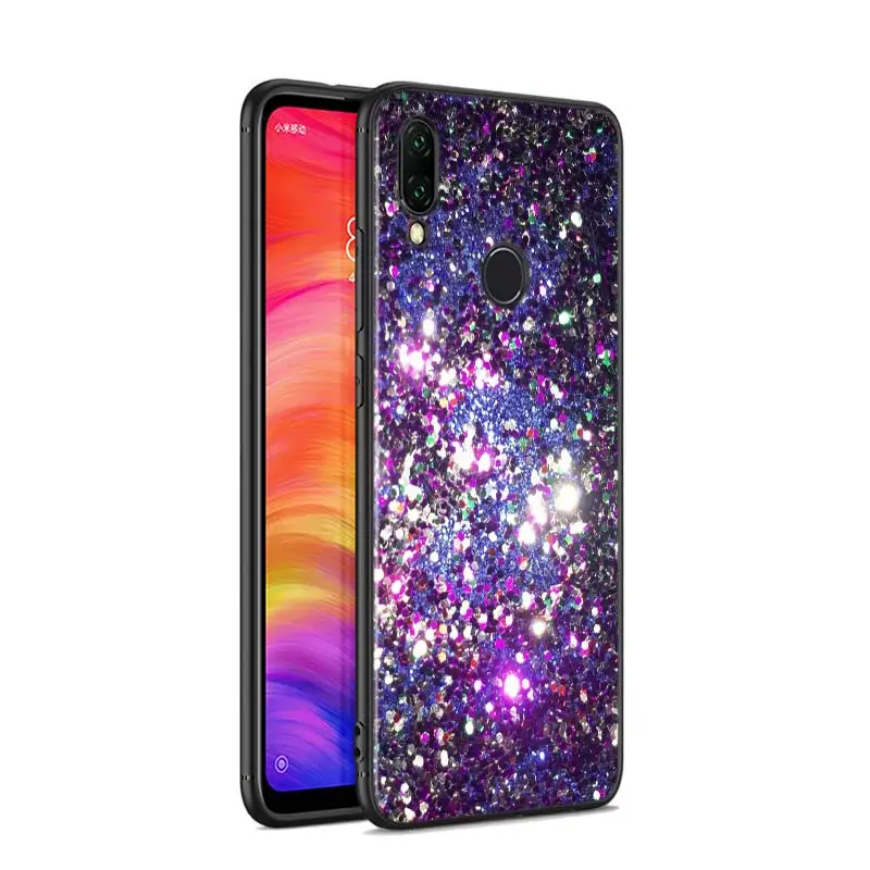 Черный чехол, роскошный водный синий золотой и черный эффект для Xiaomi Redmi Note 8 7 6 5 4X4 K20 Pro 7A 6A 6 S2 5A Plus, чехол для телефона - Цвет: Style 04