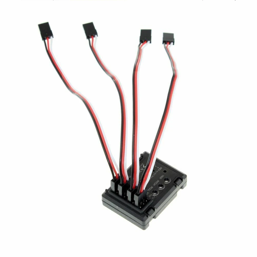 

3 Axis Module Fixed Wing Accessories Universal Gliders Gyro Flight Controller Stabilizer Plastic 3D RC Airplane Board Practical