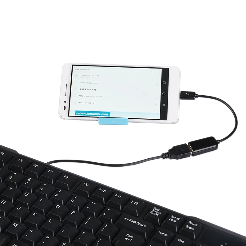 Высококачественный usb конвертер короткий Портативный Micro USB штекер гнездо OTG