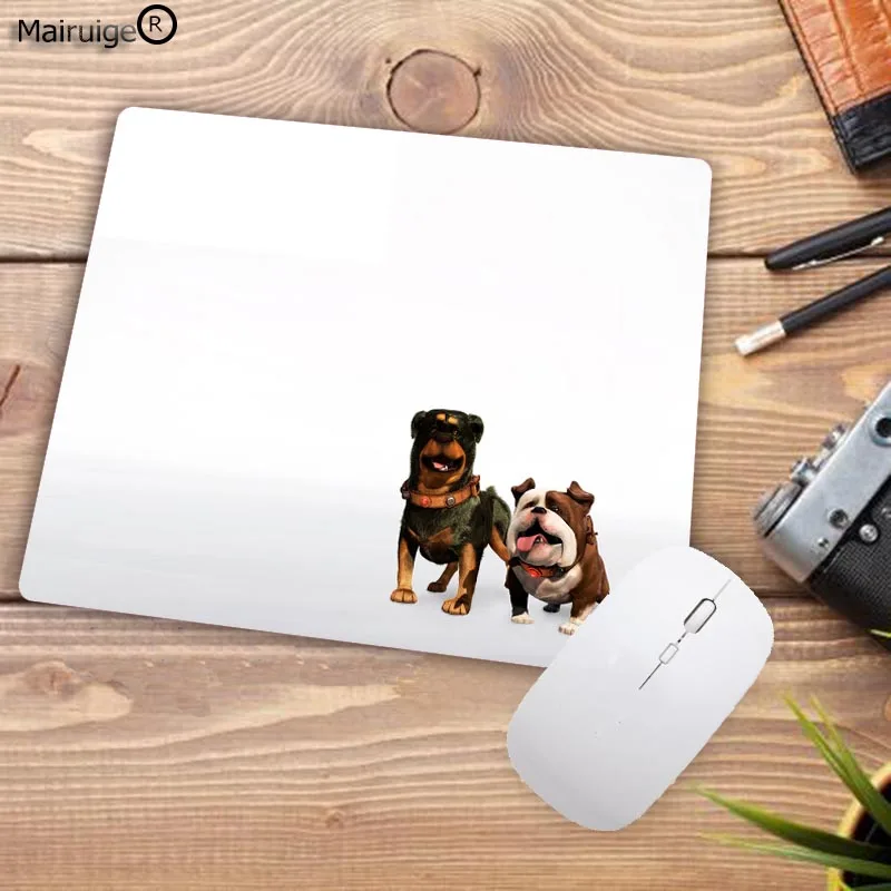 

Promotions Vivid Hot Pug Dog New Design Silon Anti-slip Mousepad Computer Lock Edge Mouse Pad For Optal Trackball Mouse
