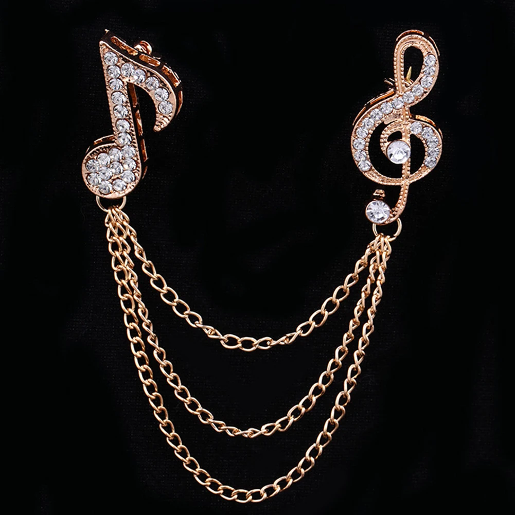 GFM High Quality Music Note Brooch Birthday Mother's 