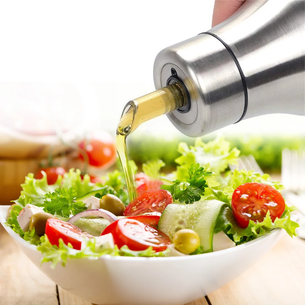 Диспенсер оливкового масла бутылка для из нержавеющей стали герметичный