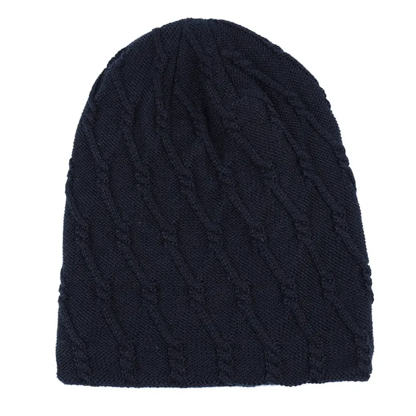 VIIANLES хип-хоп шапка из плотного бархата SkulliesBonnet Beanie Зимние вязаные шапки для мужчин унисекс вязаная шапка Повседневная шапочка сохраняет тепло Skullies