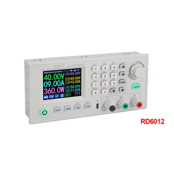 

RD6012 RD6012W Voltmeter 60V 12A Step Down Module DC Power Supply USB Buck Voltage Current LCD Display Converter WIFI Regulator