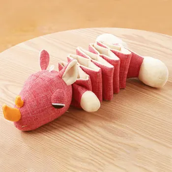 

Pet Dog Squeakers Chew Molar Plush Toys Interactive Games Stuffed Puppy Dog Toys Outdoor Training Playing Toys