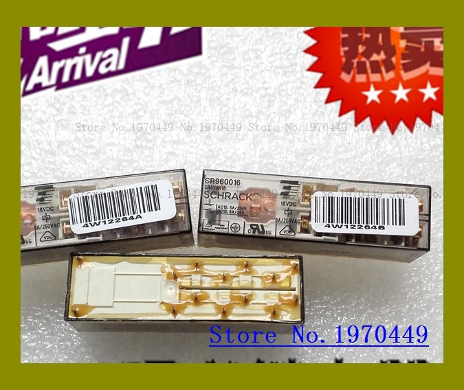 

SR960016 8A/250VAC SR960016-18VDC