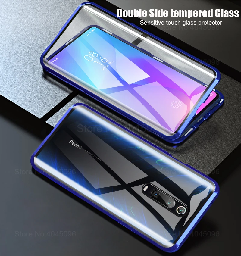 Металлический магнитный чехол для телефона для xiaomi mi 9 t двухсторонняя, для стекла чехлы на xaomi xiomi 9 t mi 9 t 9tpro t9 t9pro 360 принципиально чехол Fundas
