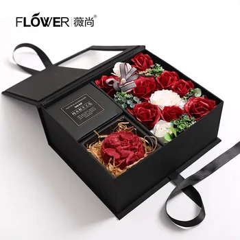 

Factory Wholesale Citta 520 Valentine's Day Mother Nurse's Day Soap Flower Handmade Soap Gift Box