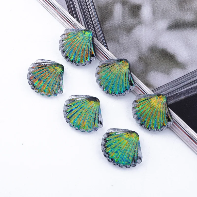 5 шт. цветные полимерные бусина кабошон для сережек основа маленькие милые