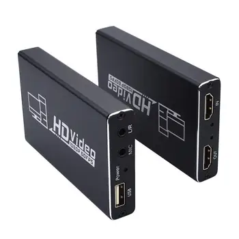 

4K 720/1080P HDMI Video Capture Card for OBS Live Stream Broadcast Case Automatically Adjust Settings