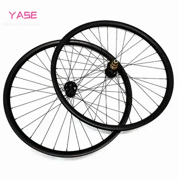 

carbon disc wheel 27.5er Mountain Bike MTB Wheelset 37x24mm Tubeless Hookless boost hub BITEX R211 110x15 148x12 carbon wheels