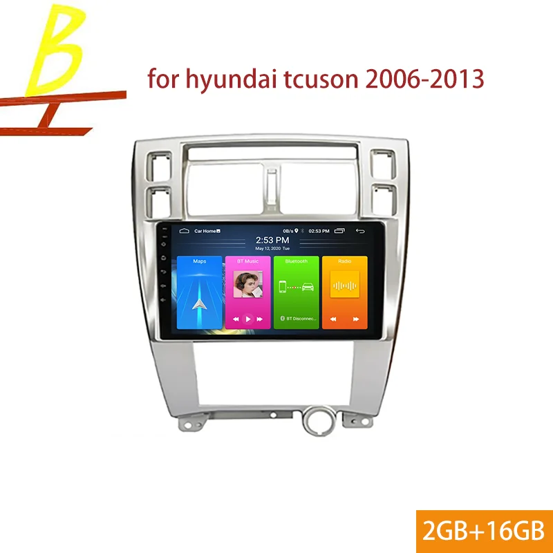 Android 9 0 автомобиль радио мультимедиа для Hyundai tucson 2006-2013 GPS навигации Navi плеер Авто