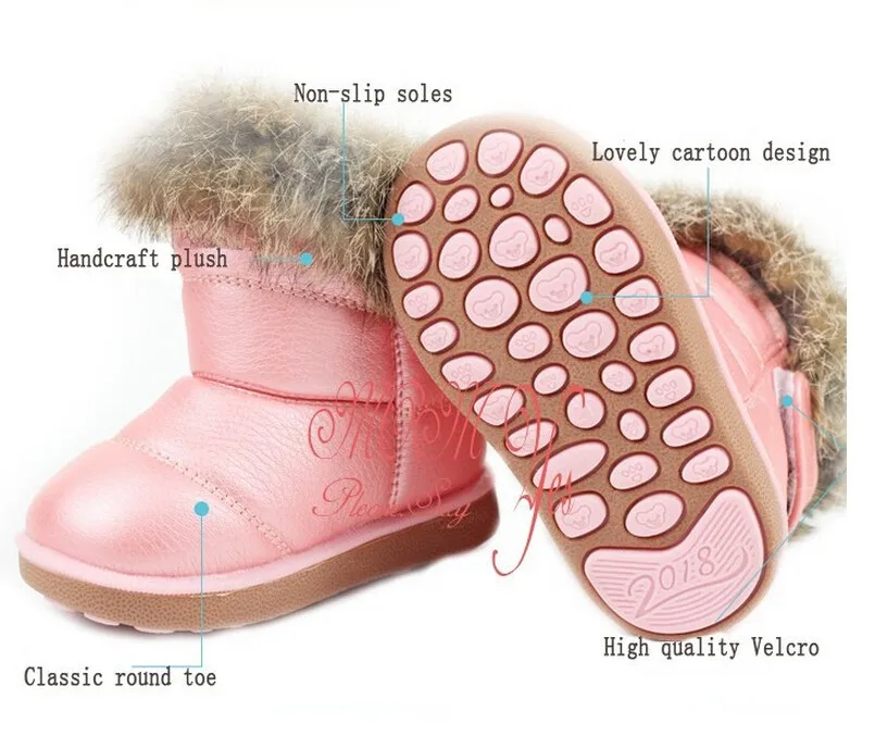 Детские ботинки; детские резиновые сапоги; Зимние Детские утепленные плюшевые сапоги; Детские теплые кожаные короткие белые ботинки для малышей