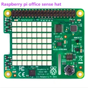 

RASPBERRYPI-SENSEHAT - Add to Board, Raspberry Pi Sense HAT, Orientation/Pressure/Humidity/Temperature Sensors