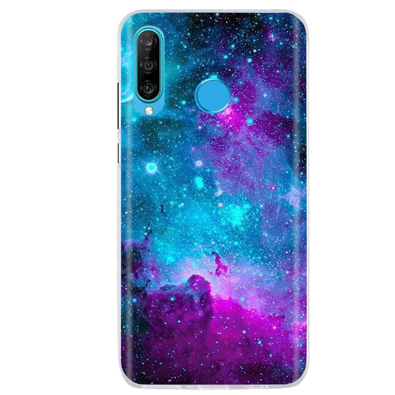 Case For Huawei P30 Lite Pro Case Tpu Cute Back Cover On For Fundas Huawei P30lite Case P 30 lite pro P30pro Soft Silicone Case phone flip cover