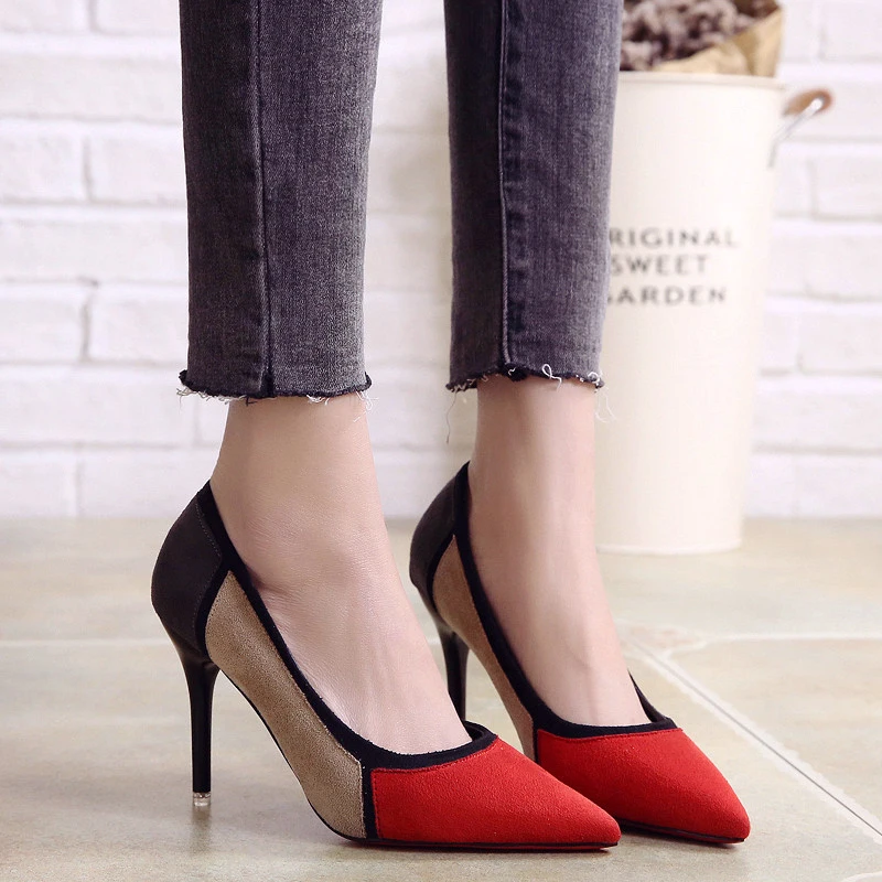 

Womens Fashion Summer Sexy Exquisite 9.5cm High Heels Ladies Increased Stiletto Super High Heel Sandals