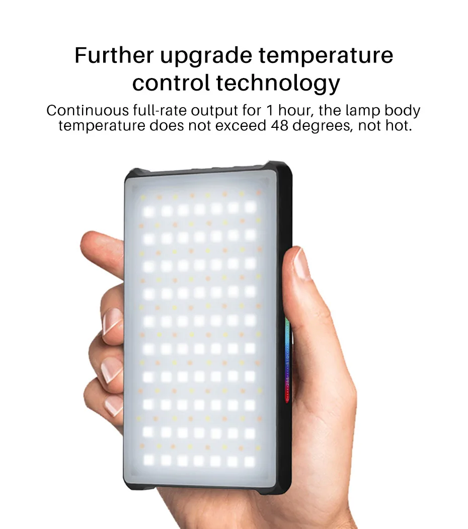 Yongnuo yn365 rgb led luz de vídeo