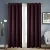 Modern Blackout Curtains Window For Living Room Bedroom Curtain High Shading Thick Blinds Drapes Door black out Curtains Custom 7