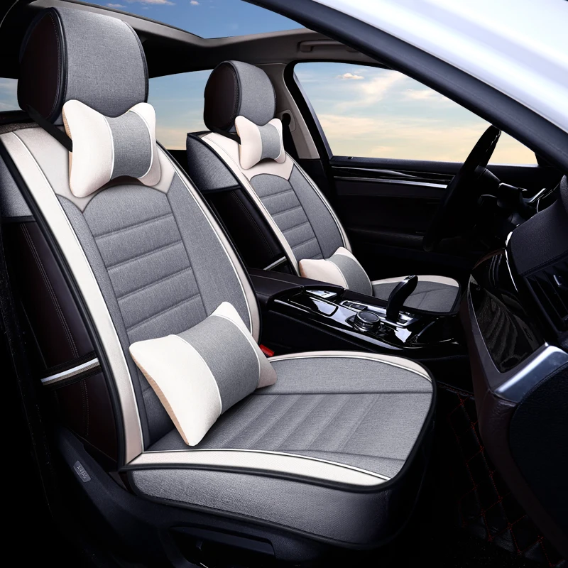 

Full Coverage flax fiber car seat cover auto seats covers for Chery a1 arrizo chery a3 e3 fulwin2 a13 j2 indis tiggo 2 3 tiggo5