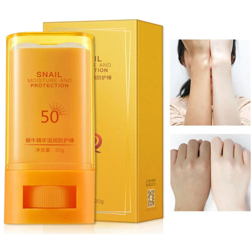 SPF50 экстракт из улиток Увлажняющий анти-УФ стержень увлажняющий питательный Ультрафиолетовый солнцезащитный крем