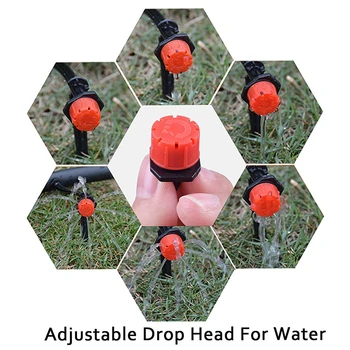 

Plant Irrigation Micro Watering Irrigation Automatic System Include Garden Atomizing Nozzle Mister Dripper Accessories