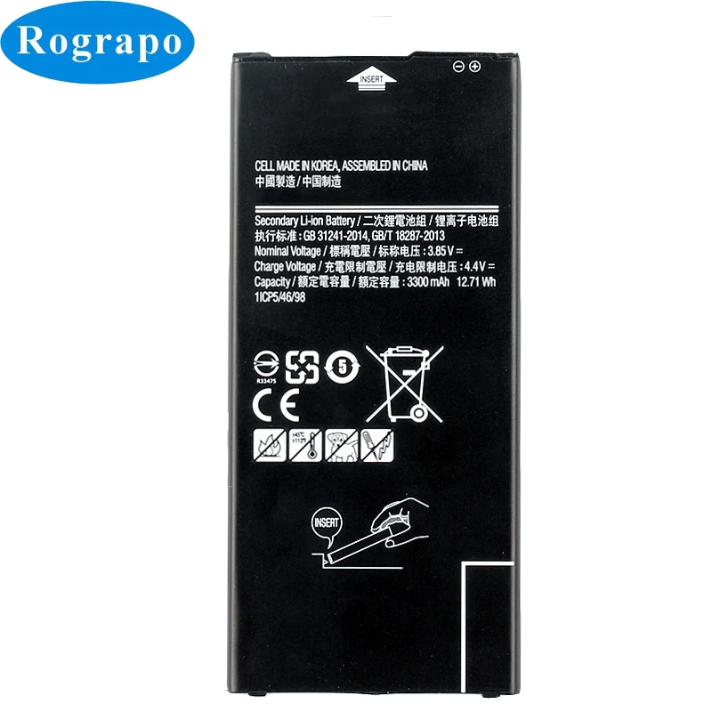

3300mAh EB-BG610ABE Mobile Phone Battery For Samsung Galaxy J6 Plus J6+ J6PLUS SM-J610F / J4+ J4PLUS 2018 SM-J415 / J4 Core J410