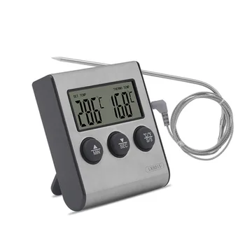 

Digital Oven Thermometer Kitchen Food Cooking Meat BBQ Probe Thermometer With Timer Water Milk Temperature Cooking Tools