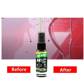 

Waterproof Stain Proof Car Bicycle Machinery Coating Spray Windows Glass Cleaner Windshield Hand Nano Coating 30ml Refurbishing