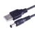 1m USB to DC5.5 2.1 mm Power Cable USB A Male to Jack Connector 5V Power Cable Connector For Small Electronics Devices Accessorie