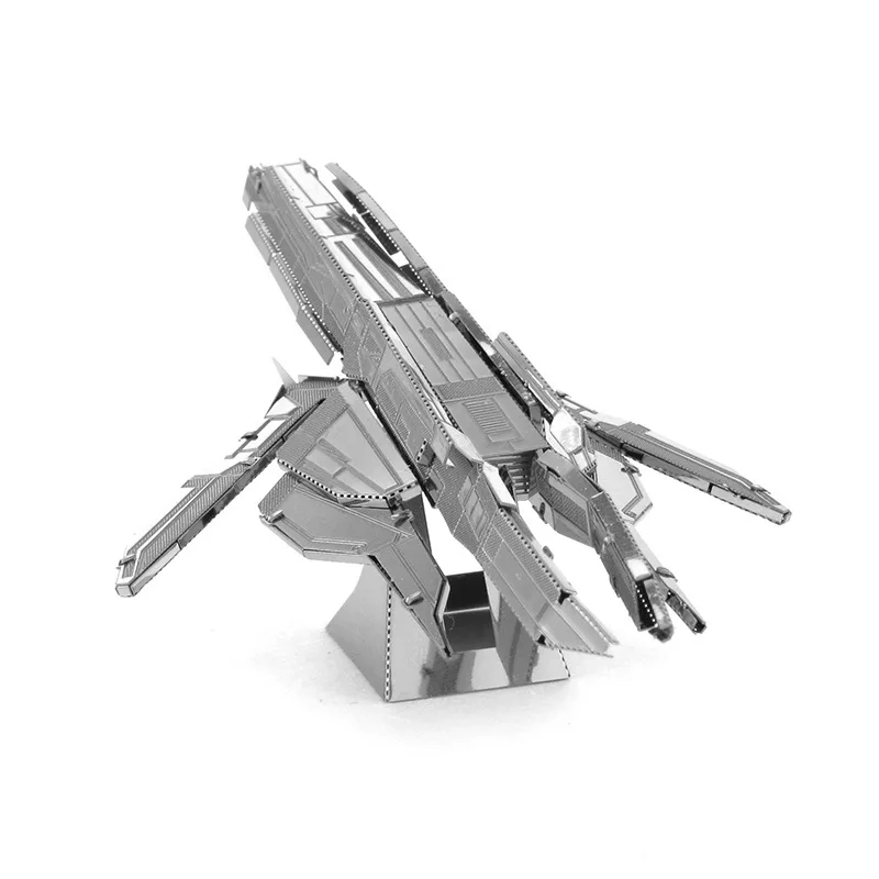 Pp коробка металлическая DIY собранная модель 3D головоломка Mass Effect Turan Cruiser